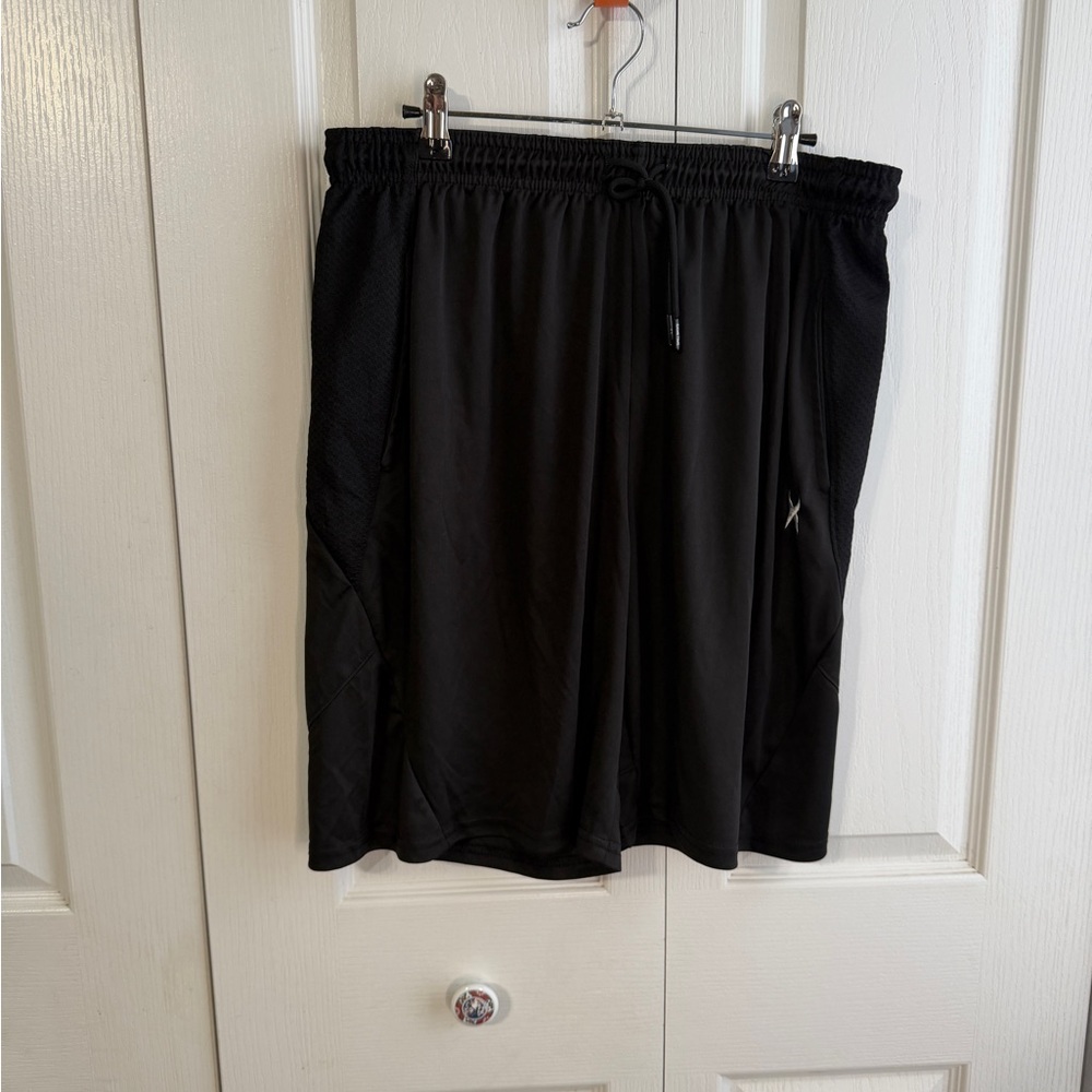 Game Time black athletic shorts pockets size XL